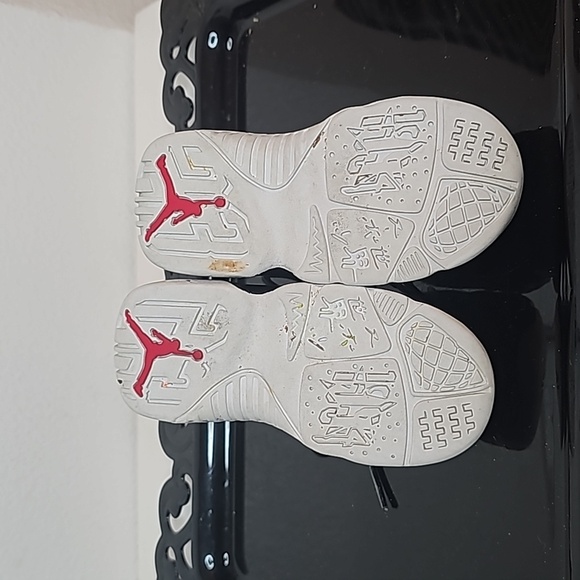 Nike Air Jordan 9 Space Jam White/Red/Black Baby Toddler Size 6C 401812-112 - Picture 5 of 6